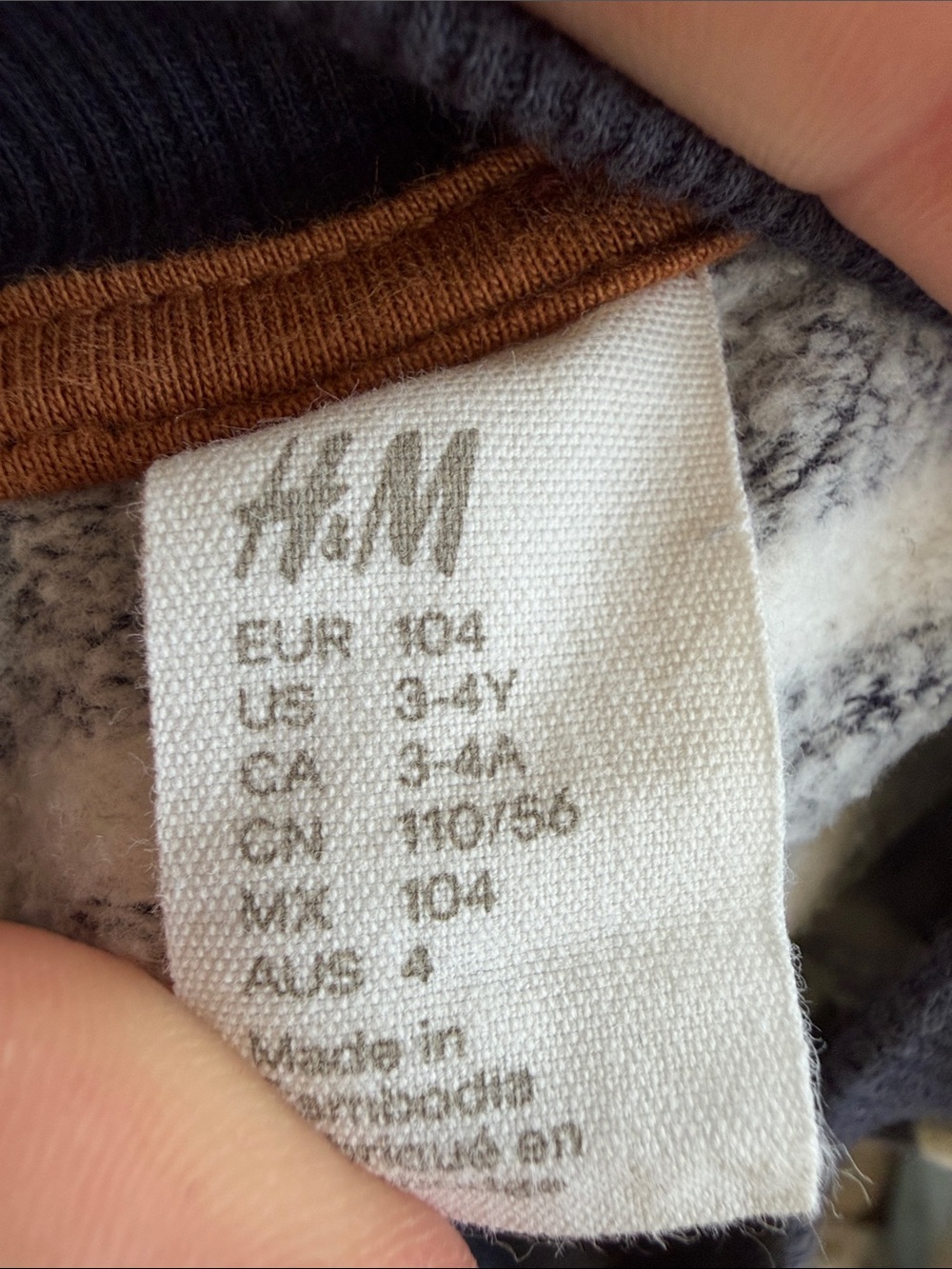 NWOT H&M One-Piece Pajamas - Picture 4 of 4
